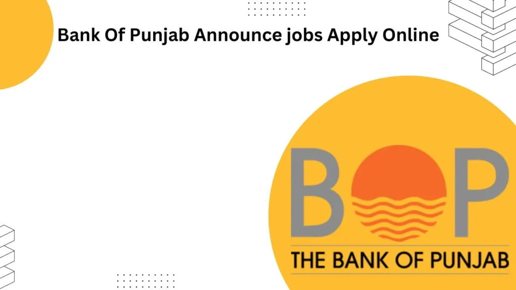 Bank Of Punjab Jobs 2024 Apply Online