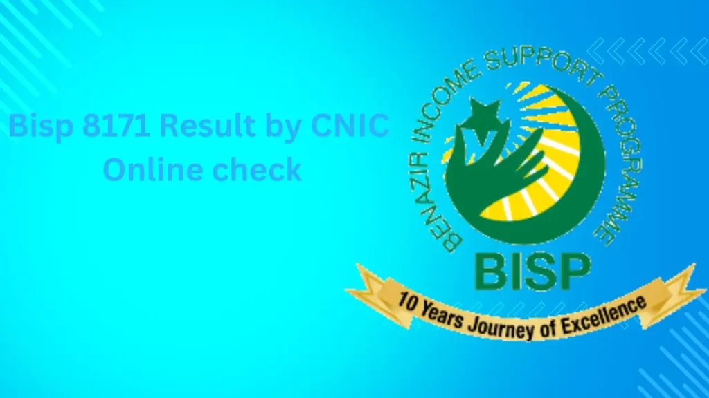 Bisp 8171 Result by CNIC Online Check