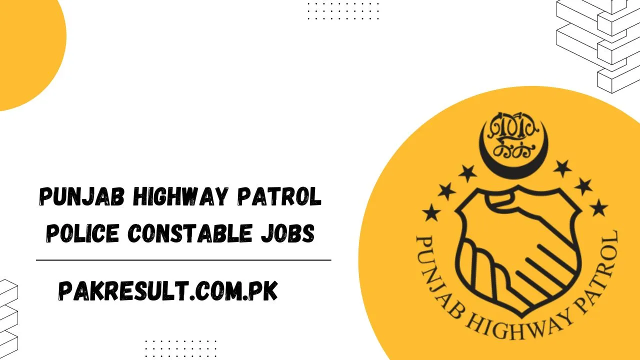 Punjab Highway Patrol Police Constable Jobs 2024 Apply Online