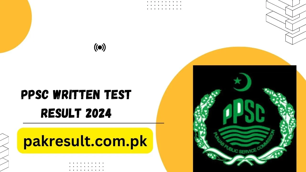 PPSC Written Test Result 2024