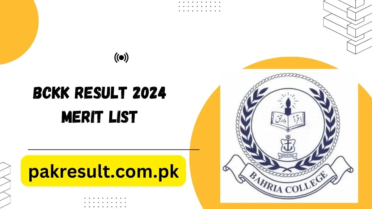 BCKK Result 2024 Merit List