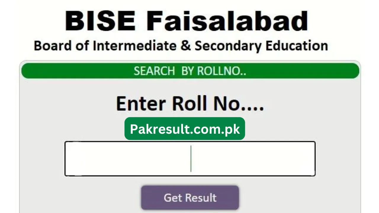 12th Class Result 2024 Faisalabad Board