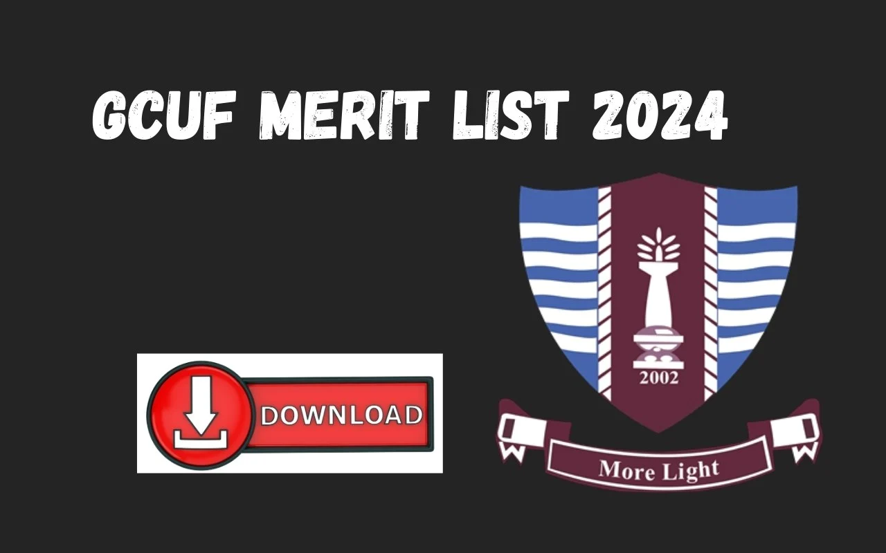 GC University Faisalabad Merit List 2024