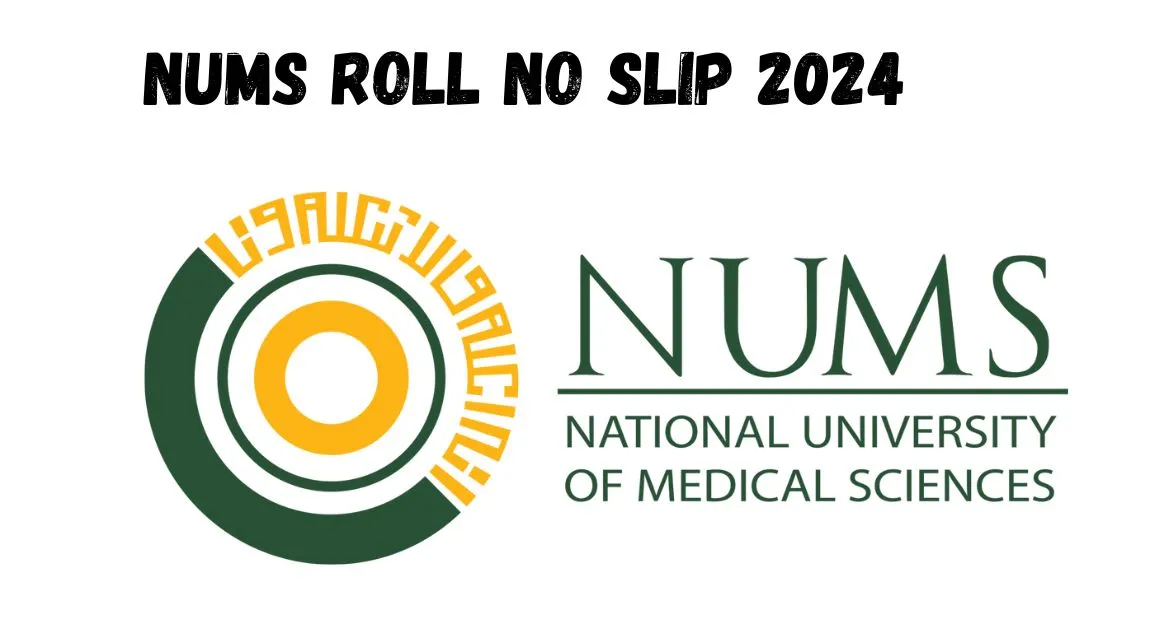 NUMS Roll No Slip 2024