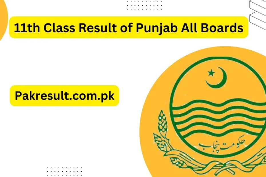 11th Class Result 2024 of Punjab All Boards