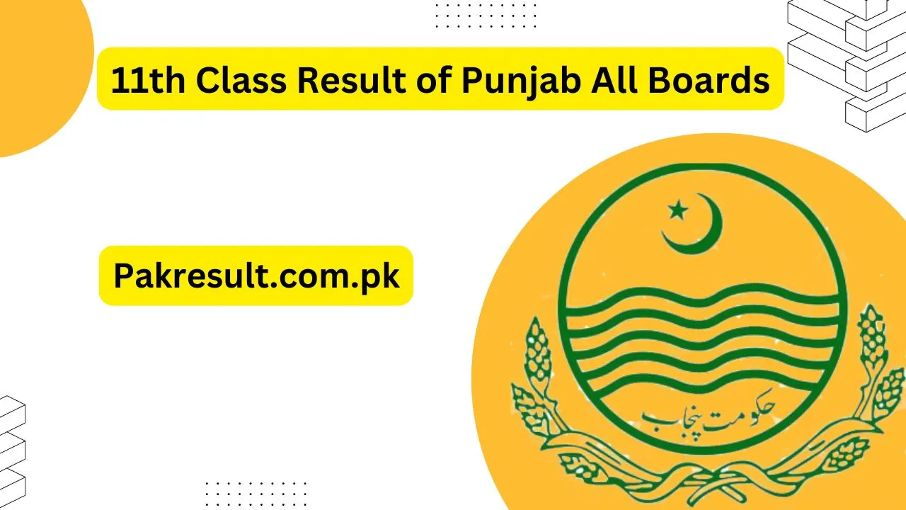 11th Class Result 2024 of Punjab All Boards