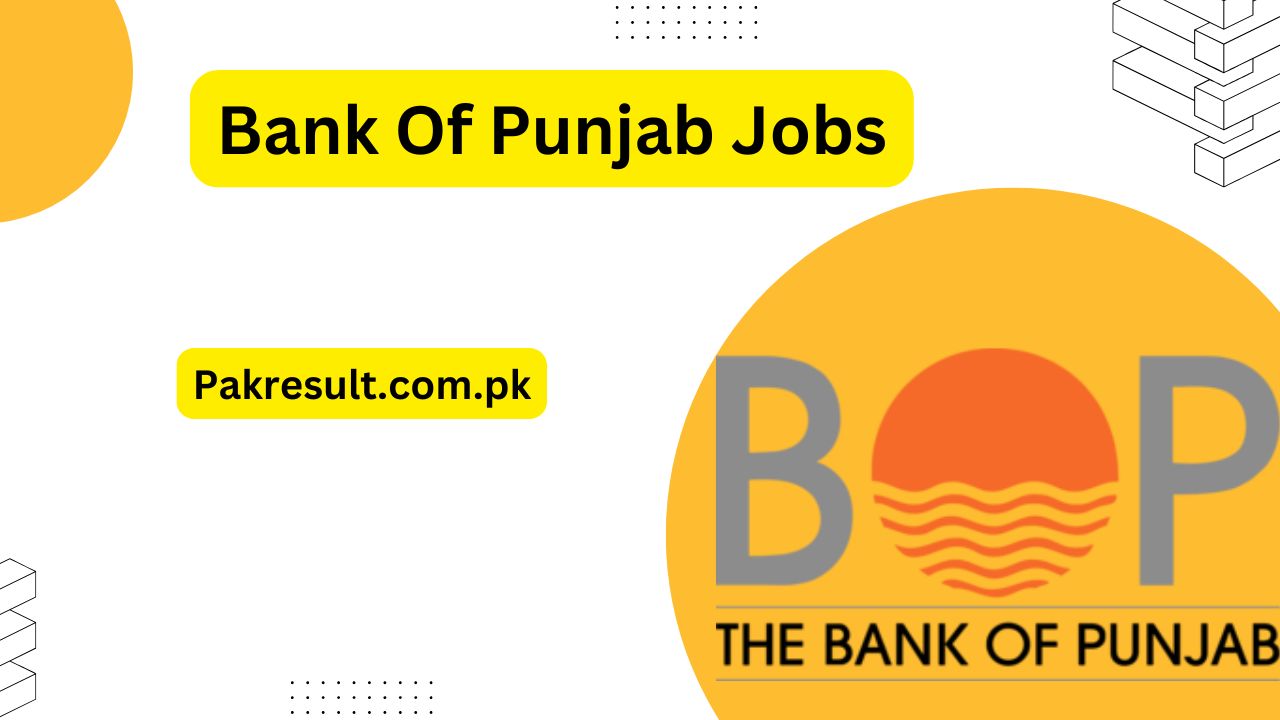 Bank of Punjab BOP Jobs
