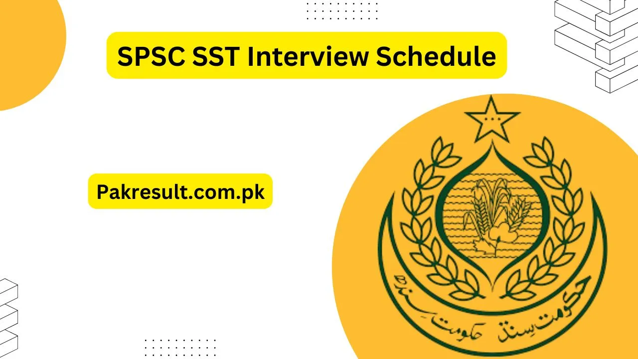 SPSC SST Interview Schedule